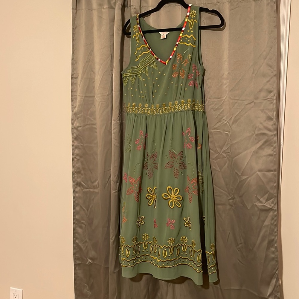 embroidered Sundance dress